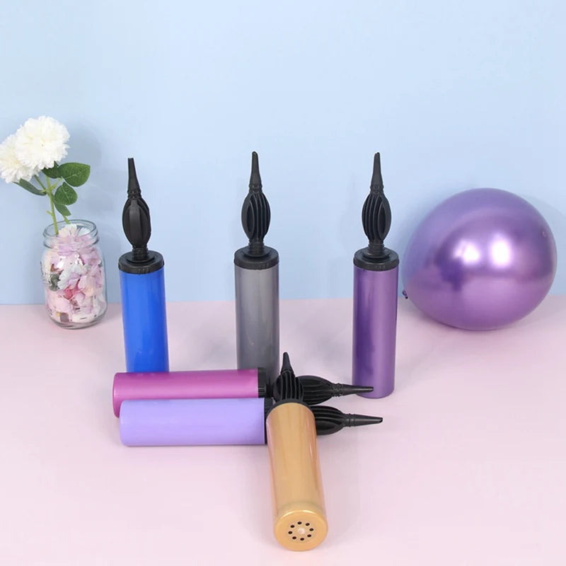 Balloon Pump - Hand Push Inflator for Wedding  Party Decorations - ZOOMNSTORE