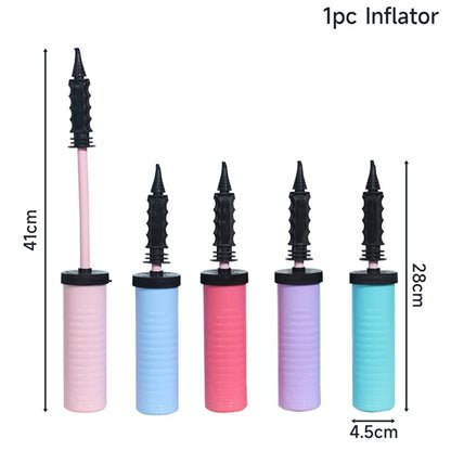 Balloon Pump - Hand Push Inflator for Wedding  Party Decorations - ZOOMNSTORE