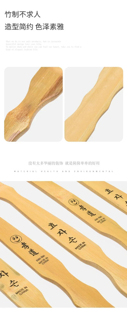 Bamboo Back Massager - Durable Wooden Body Roller for Muscle Tension Relief - ZOOMNSTORE