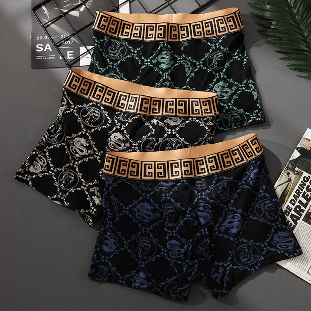 Eco-Friendly Bamboo Boxer Briefs - Breathable Moisture-Wicking Mens Underwear - ZOOMNSTORE