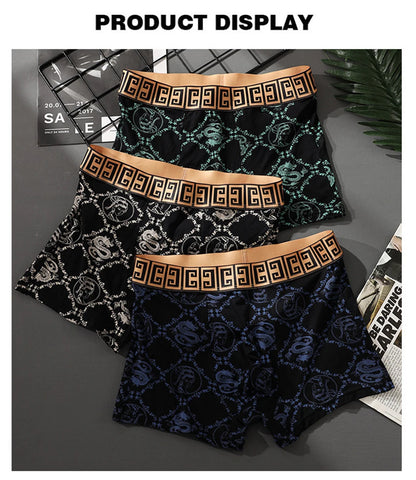 Eco-Friendly Bamboo Boxer Briefs - Breathable Moisture-Wicking Mens Underwear - ZOOMNSTORE