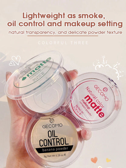 Oil Control Concealer Powder - Waterproof Brightening Honey Powder Set - ZOOMNSTORE