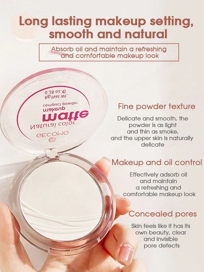 Oil Control Concealer Powder - Waterproof Brightening Honey Powder Set - ZOOMNSTORE