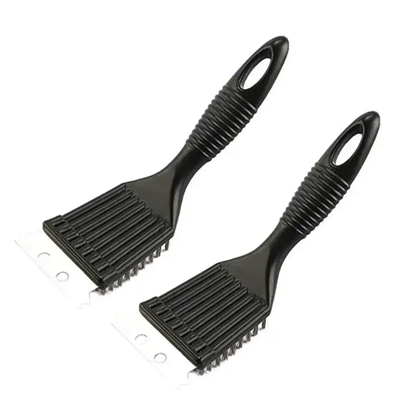 Barbecue Cleaning Brush – Heavy Duty Stainless Steel Grill Wire Brush for BBQ - ZOOMNSTORE