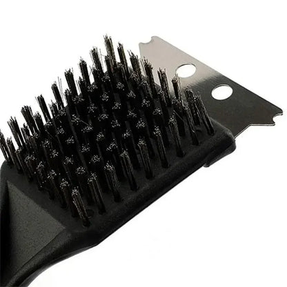 Barbecue Cleaning Brush – Heavy Duty Stainless Steel Grill Wire Brush for BBQ - ZOOMNSTORE