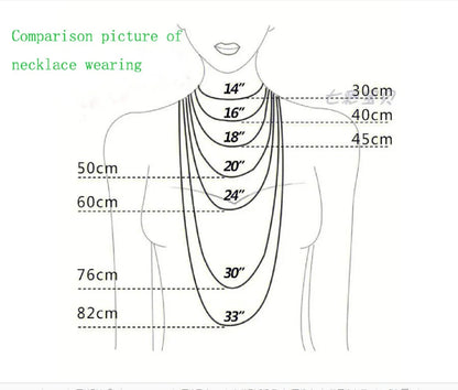 Baroque AAAA+12-11mm Natural Haiti Black Blue Pearl Necklace 925s 16in 18in 20in 22in 24in 35in - ZOOMNSTORE