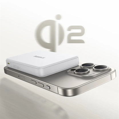 Baseus Qi2 Magnetic Power Bank 10000mah 15W Wireless Charging 22.5W Wired Charge Qi2-Certified for iPhone 16 15 14 13 12 Pro Max - ZOOMNSTORE