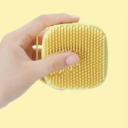 Bath Massage Brush - Soft Silicone Pet Grooming Tool for Dogs & Cats - ZOOMNSTORE