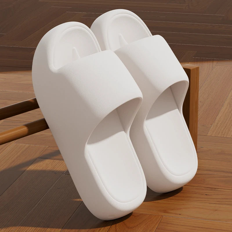 Unisex Cloud Cushion Slides - Summer Non-Slip Bathroom Slippers - ZOOMNSTORE