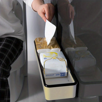 Wall-Mounted Toilet Storage Cabinet - Multifunctional Bathroom Organizer Shelf - ZOOMNSTORE