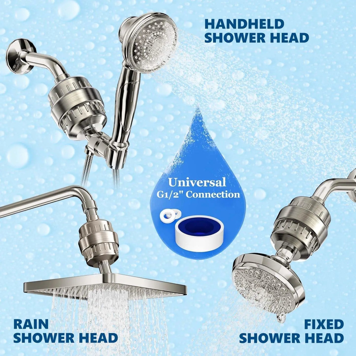 Multi-Layer Bathtub Water Purifier - Household Shower Filter Accessories - ZOOMNSTORE