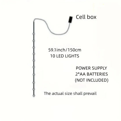 Battery Powered Halloween String Lights - Indoor Outdoor Party Decor - ZOOMNSTORE