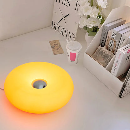 Bauhaus USB Table Lamp - Donut Ambient Light for Bedroom  Living Room - ZOOMNSTORE