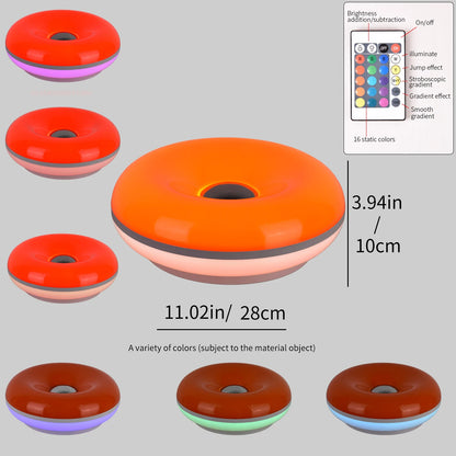 Bauhaus USB Table Lamp - Donut Ambient Light for Bedroom  Living Room - ZOOMNSTORE