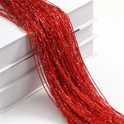 Beaded String Curtain Panels - Room Divider Fly Screen 2M x 1M - ZOOMNSTORE