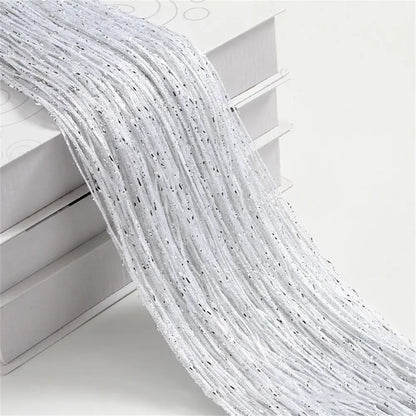 Beaded String Curtain Panels - Room Divider Fly Screen 2M x 1M - ZOOMNSTORE