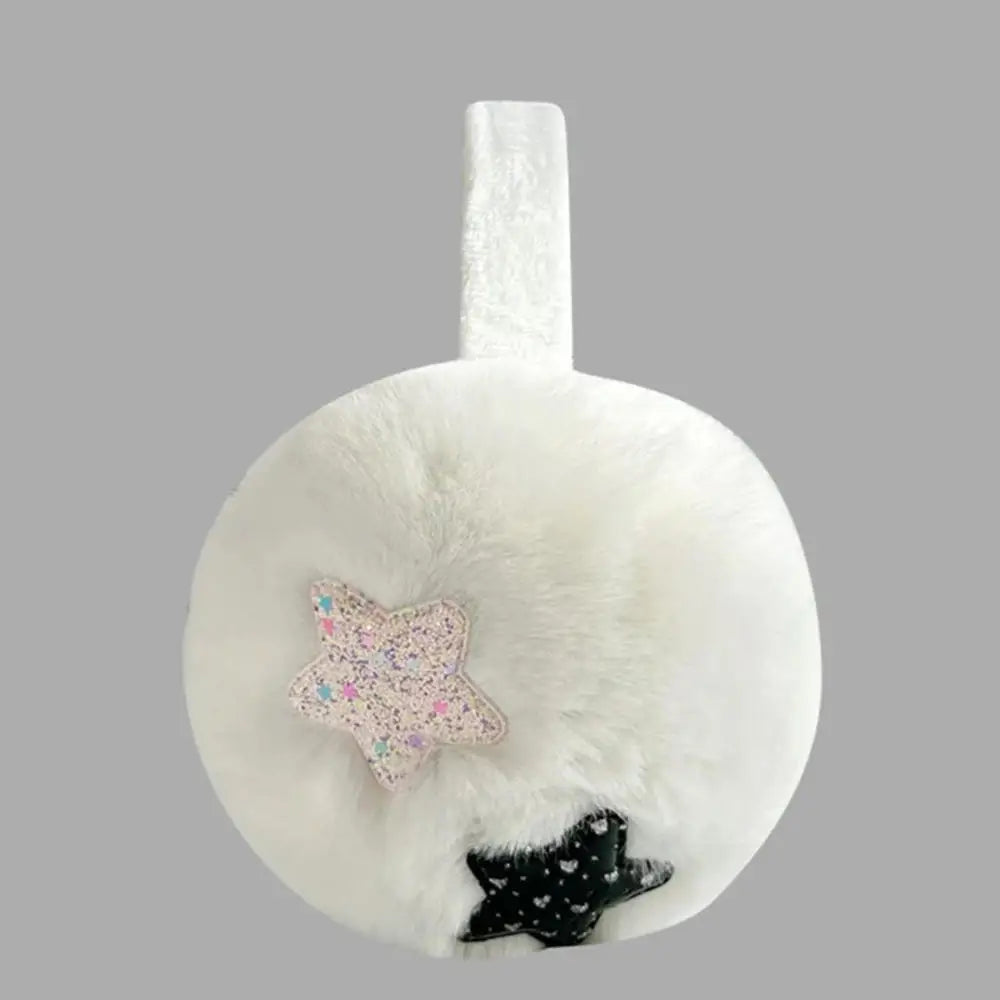 Bear Ears Earmuffs - Plush Cashmere Winter Ear Warmers | Soft Thermal Ear Covers - ZOOMNSTORE