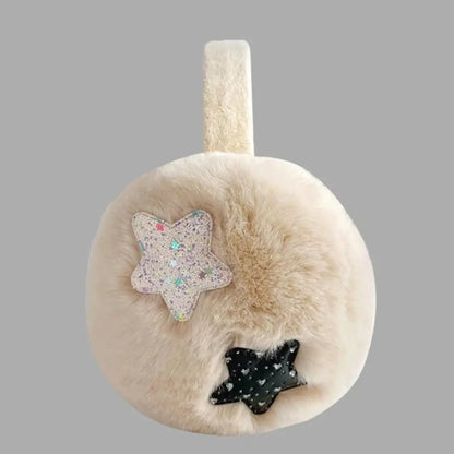 Bear Ears Earmuffs - Plush Cashmere Winter Ear Warmers | Soft Thermal Ear Covers - ZOOMNSTORE