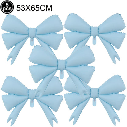 Blue Brown Bear Party Set - Disposable Plates Napkins Cups for Baby Shower or Birthday - ZOOMNSTORE