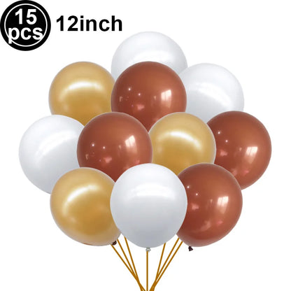 Blue Brown Bear Party Set - Disposable Plates Napkins Cups for Baby Shower or Birthday - ZOOMNSTORE