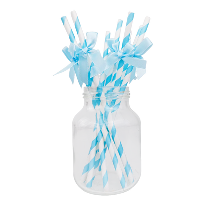 Blue Brown Bear Party Set - Disposable Plates Napkins Cups for Baby Shower or Birthday - ZOOMNSTORE