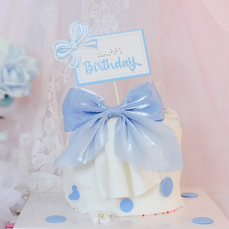 Blue Brown Bear Party Set - Disposable Plates Napkins Cups for Baby Shower or Birthday - ZOOMNSTORE