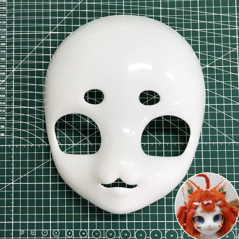 Kigurumi Skull Mask - Cosplay Cat Head Fursuit Prop - ZOOMNSTORE