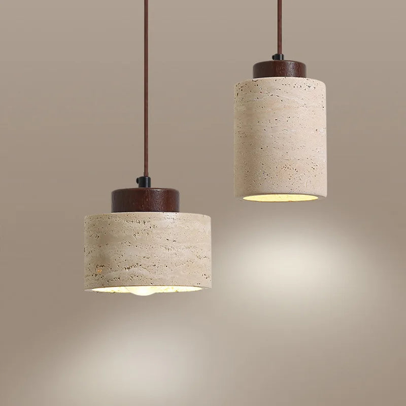 Bedside Pendant Light - Modern Bedroom Hanging Light With Yellow Stone Chandelier - ZOOMNSTORE