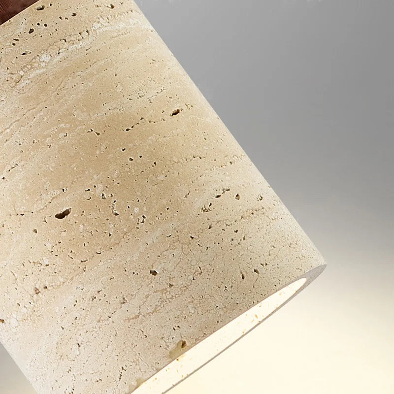 Bedside Pendant Light - Modern Bedroom Hanging Light With Yellow Stone Chandelier - ZOOMNSTORE