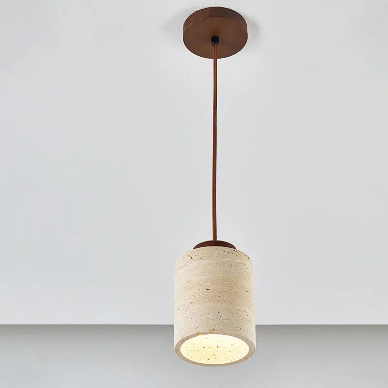 Bedside Pendant Light - Modern Bedroom Hanging Light With Yellow Stone Chandelier - ZOOMNSTORE