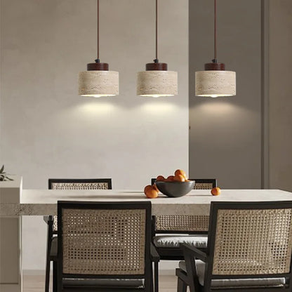 Bedside Pendant Light - Modern Bedroom Hanging Light With Yellow Stone Chandelier - ZOOMNSTORE