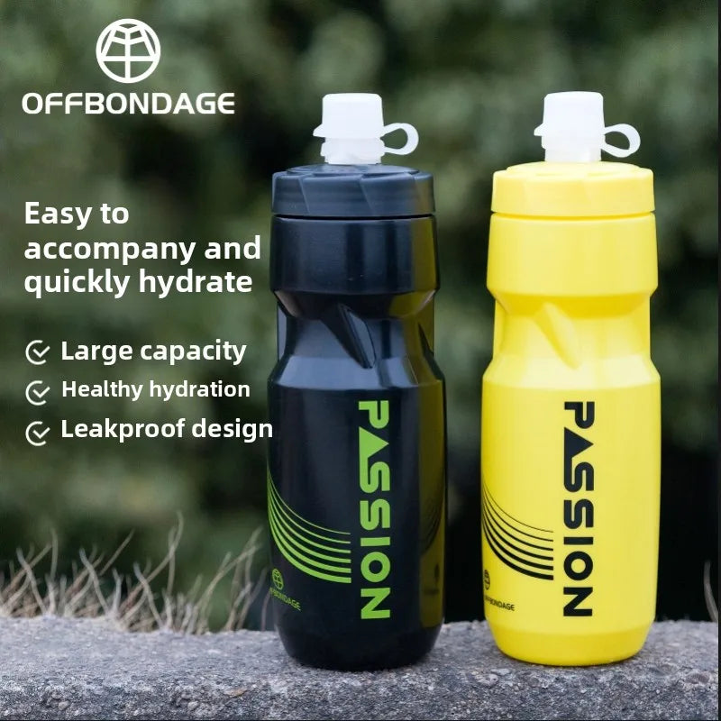 Bicycle Water Bottle - OFFBONDAGE Large Capacity Cycling Hydration Bottle 710ml - ZOOMNSTORE