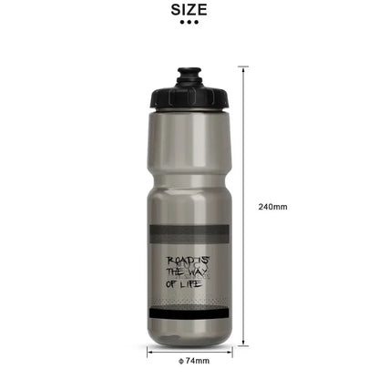 Bicycle Water Bottle – Riderace 750ML PP5 Plastic Portable Bike Hydration Flask - ZOOMNSTORE
