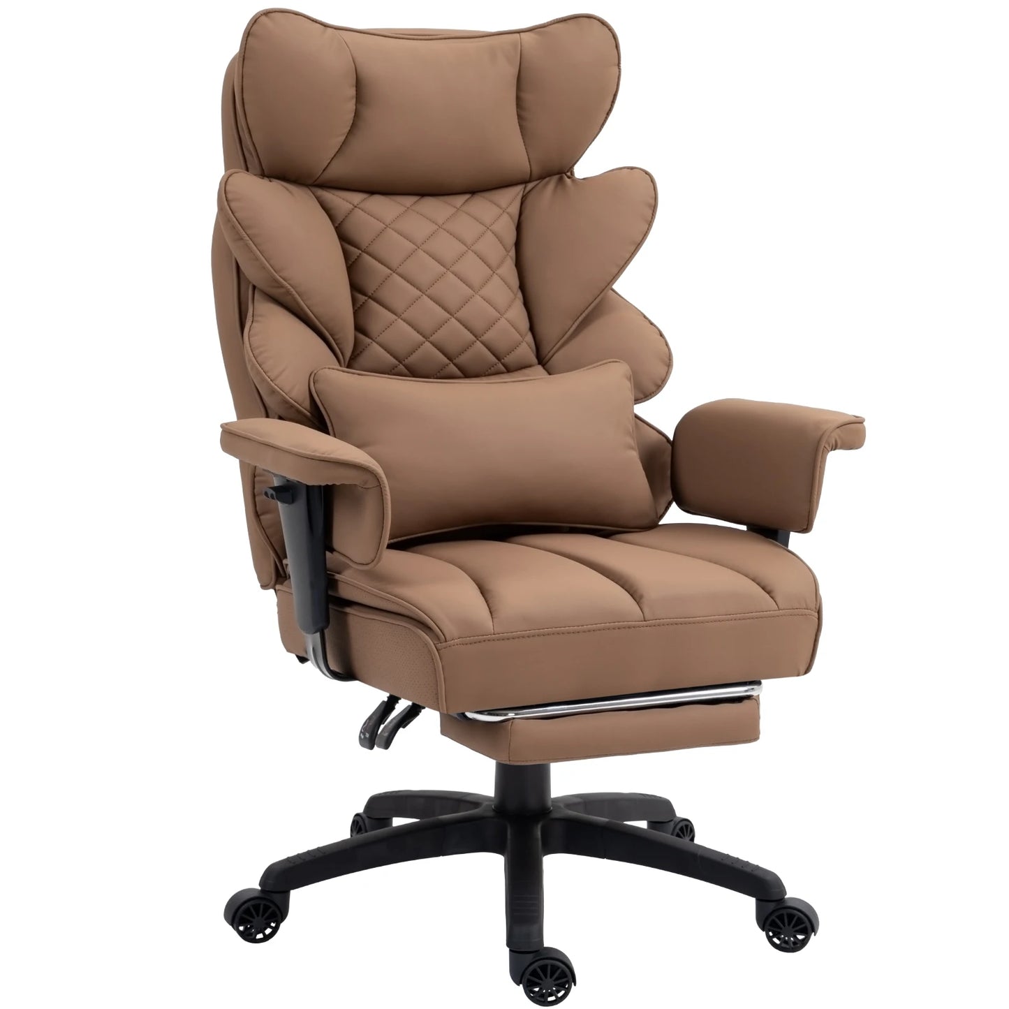 Big and Tall Office Chair - High Back Gaming Chair with Pocket Spring Cushion and Lumbar Support - ZOOMNSTORE