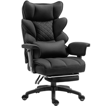 Big and Tall Office Chair - High Back Gaming Chair with Pocket Spring Cushion and Lumbar Support - ZOOMNSTORE