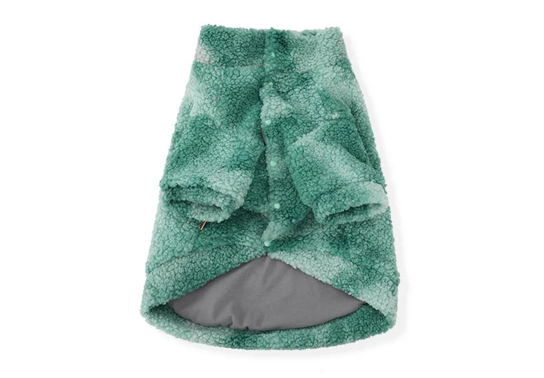 Big Dog Winter Jacket - Lambs Wool Coat for Large & Medium Dogs | Windproof, Thick Warm Pet Apparel - ZOOMNSTORE