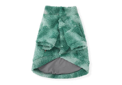 Big Dog Winter Jacket - Lambs Wool Coat for Large & Medium Dogs | Windproof, Thick Warm Pet Apparel - ZOOMNSTORE