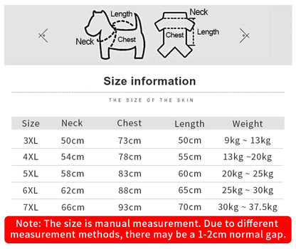 Big Dog Winter Jacket - Lambs Wool Coat for Large & Medium Dogs | Windproof, Thick Warm Pet Apparel - ZOOMNSTORE