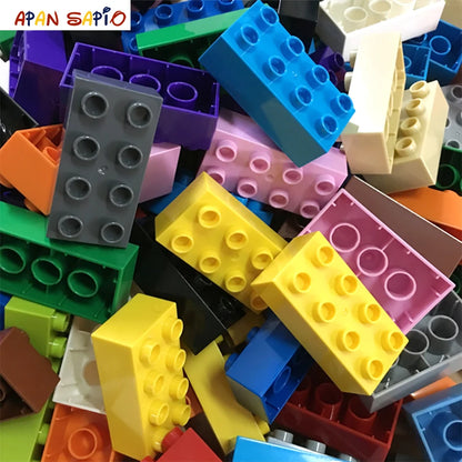 Big Size Building Blocks - 8PCS DIY Thick Bricks 2x4 Dot Educational Toys - ZOOMNSTORE