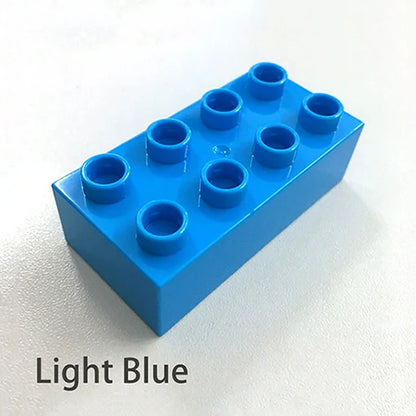 Big Size Building Blocks - 8PCS DIY Thick Bricks 2x4 Dot Educational Toys - ZOOMNSTORE