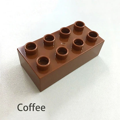 Big Size Building Blocks - 8PCS DIY Thick Bricks 2x4 Dot Educational Toys - ZOOMNSTORE