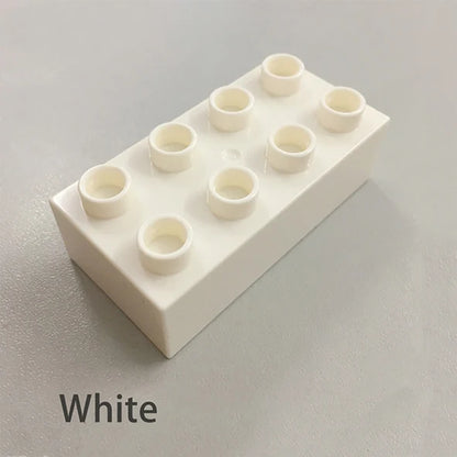 Big Size Building Blocks - 8PCS DIY Thick Bricks 2x4 Dot Educational Toys - ZOOMNSTORE