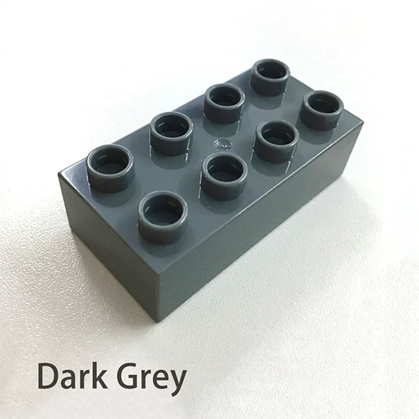 Big Size Building Blocks - 8PCS DIY Thick Bricks 2x4 Dot Educational Toys - ZOOMNSTORE