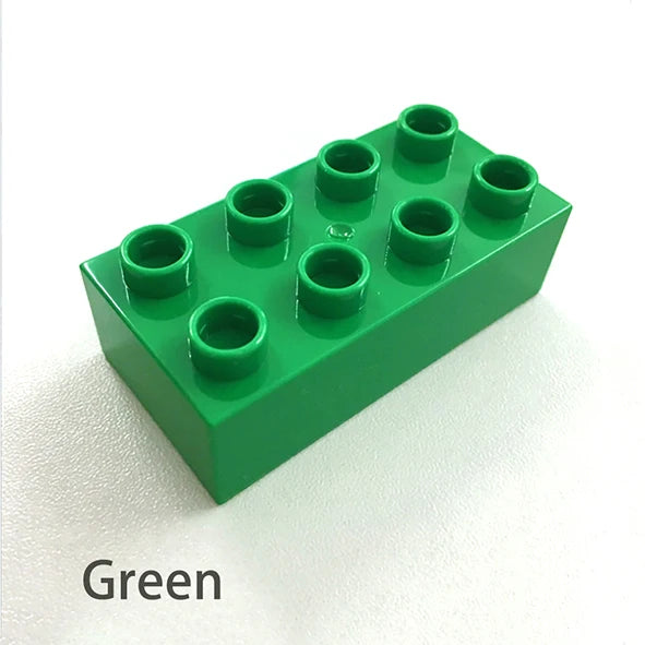 Big Size Building Blocks - 8PCS DIY Thick Bricks 2x4 Dot Educational Toys - ZOOMNSTORE