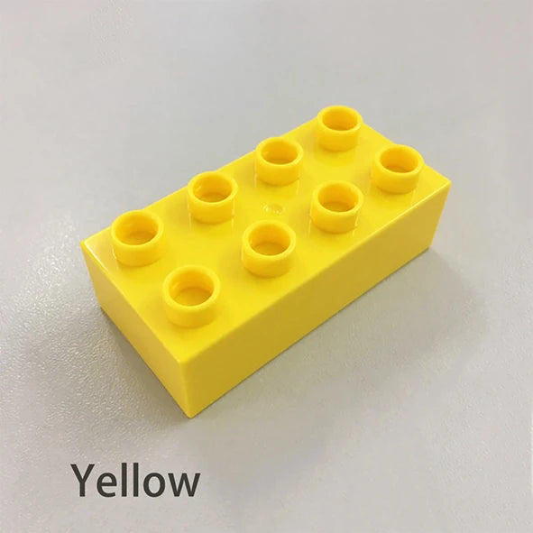 Big Size Building Blocks - 8PCS DIY Thick Bricks 2x4 Dot Educational Toys - ZOOMNSTORE