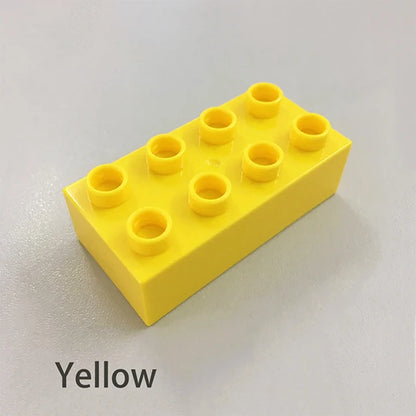 Big Size Building Blocks - 8PCS DIY Thick Bricks 2x4 Dot Educational Toys - ZOOMNSTORE