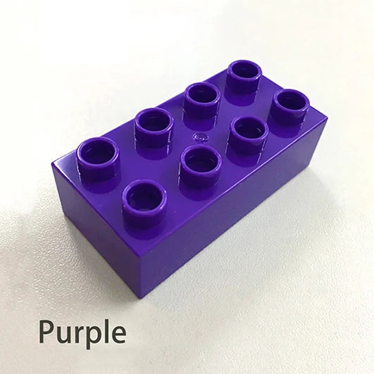 Big Size Building Blocks - 8PCS DIY Thick Bricks 2x4 Dot Educational Toys - ZOOMNSTORE