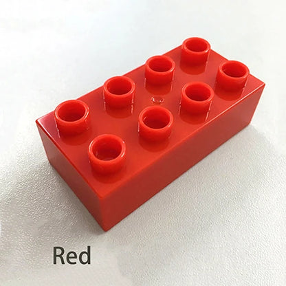 Big Size Building Blocks - 8PCS DIY Thick Bricks 2x4 Dot Educational Toys - ZOOMNSTORE