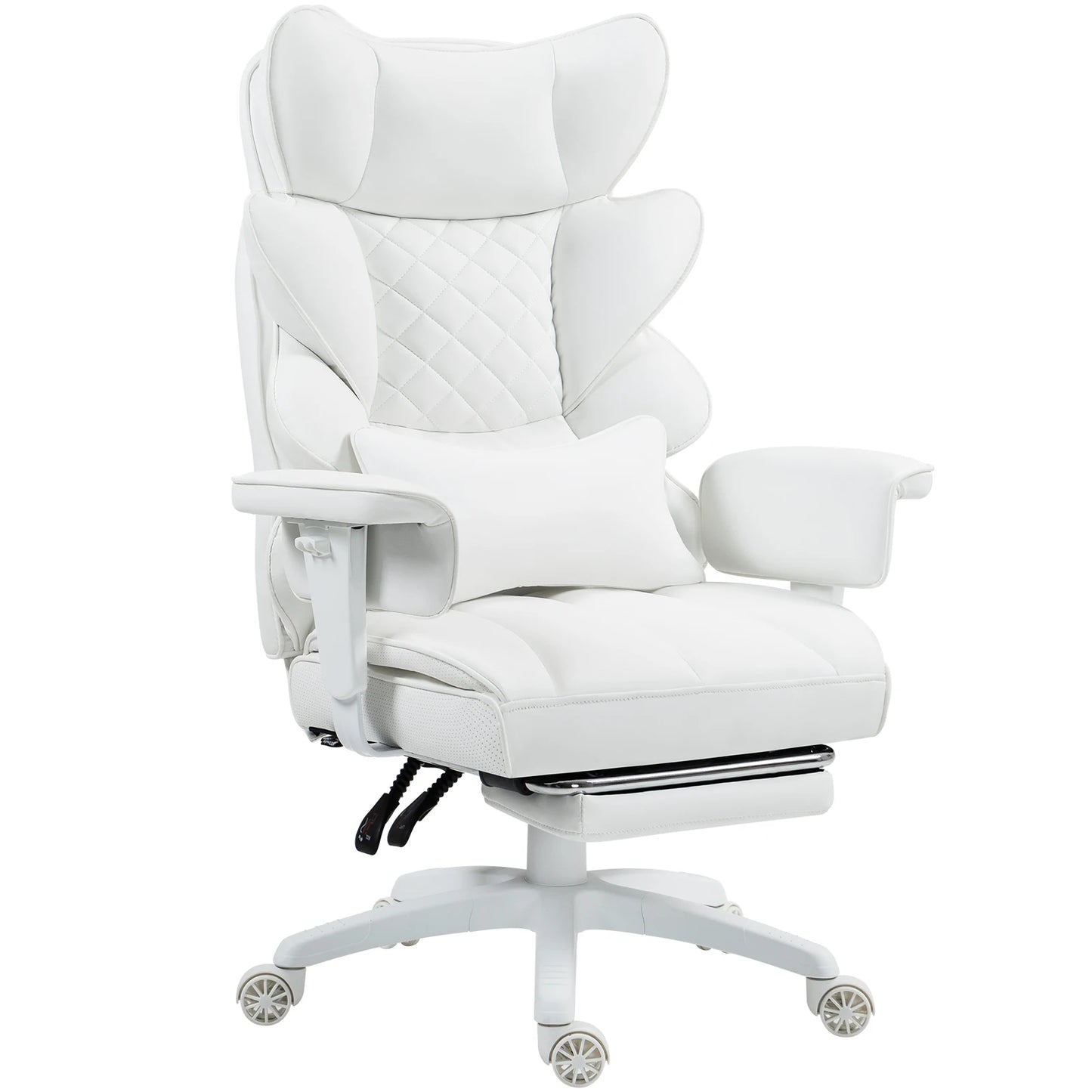 Big and Tall Office Chair - High Back Gaming Chair with Pocket Spring Cushion and Lumbar Support - ZOOMNSTORE