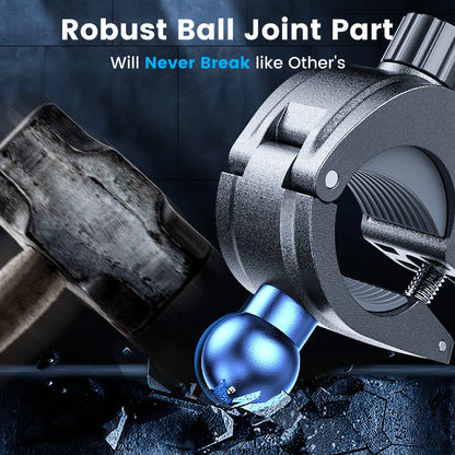 Joyroom Bike Phone Holder 360° View Universal Bicycle Phone Holder for 4.7-7 inch Mobile Phone Stand Shockproof Bracket GPS Clip - ZOOMNSTORE